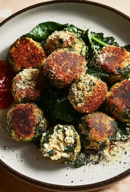 Spinach and Ricotta Meatballs