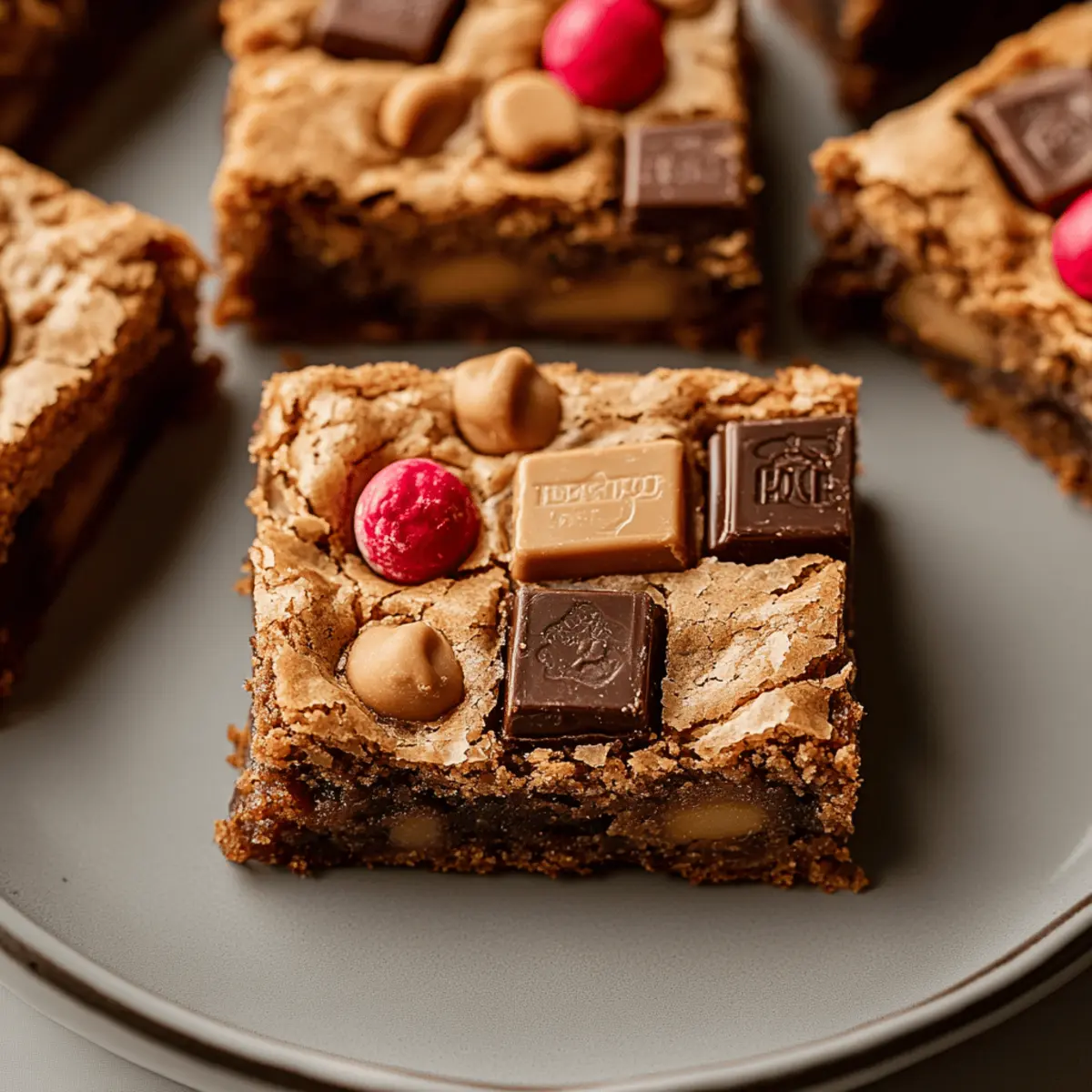 Thick & Chewy Candy Bar Blondies