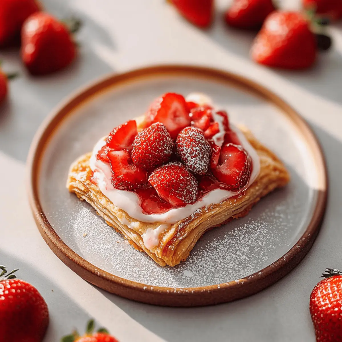 Strawberry Danish