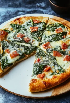 Italian Spinach Pizza