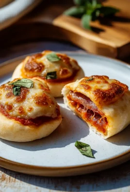 Mini Stuffed Pizzas