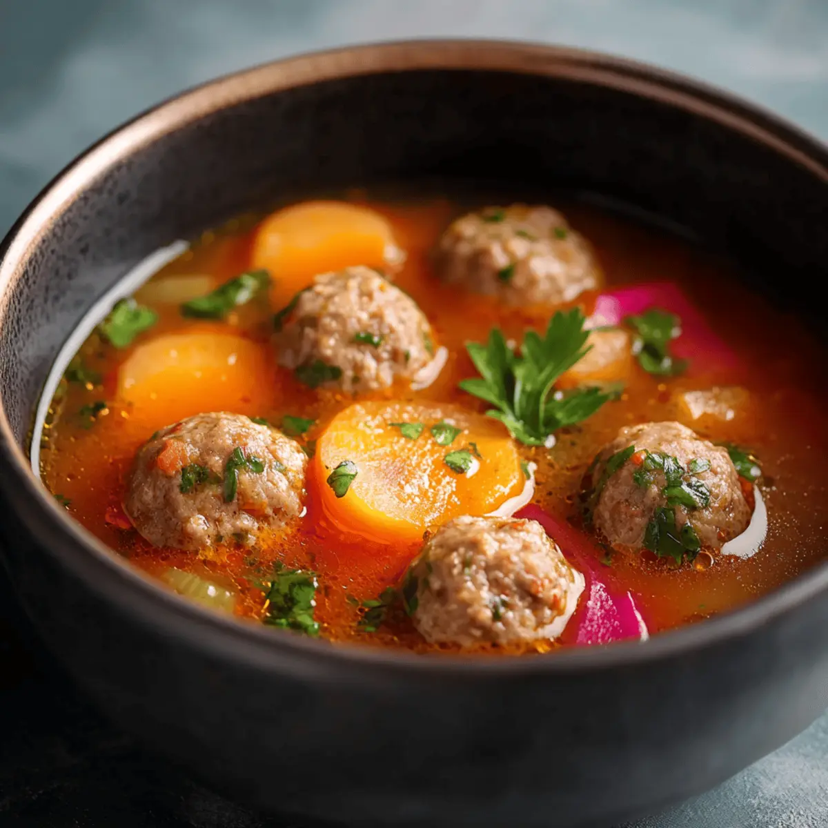 Albondigas Soup (Mexican Meatball Soup)