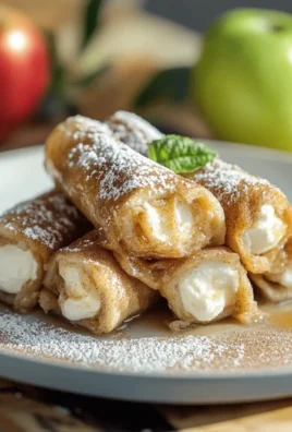 Apple Cinnamon Cream Cheese Roll Ups