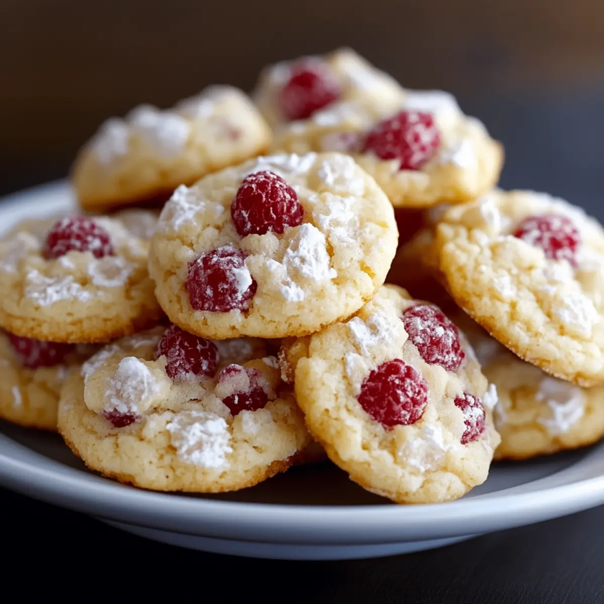 Lemon Raspberry Cookies