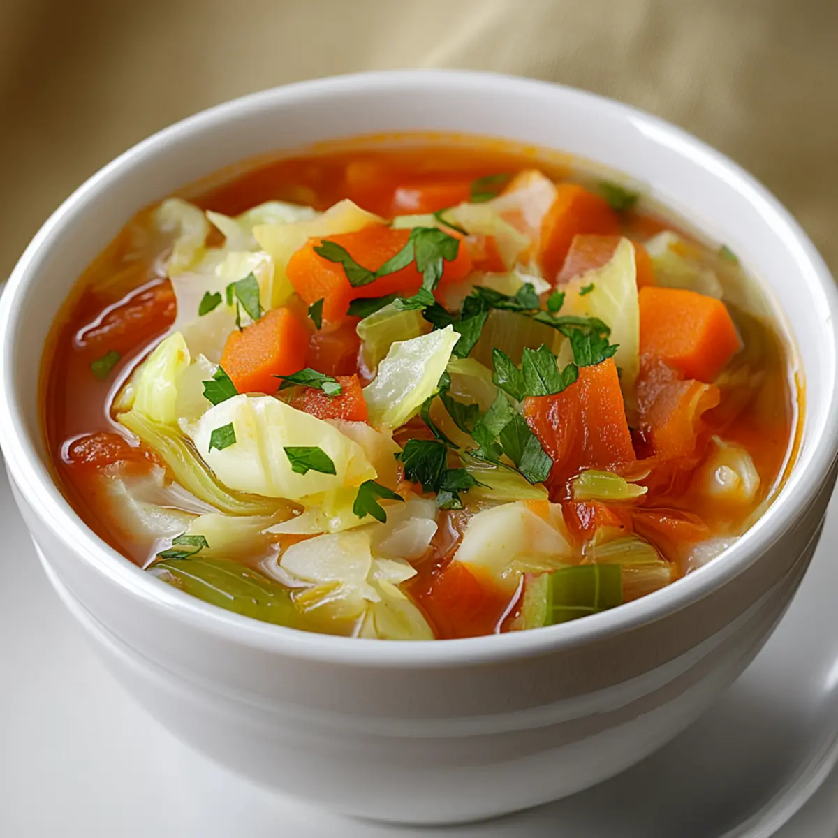 Cabbage Fat-burning Soup