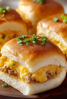 Cheesy Breakfast Sliders