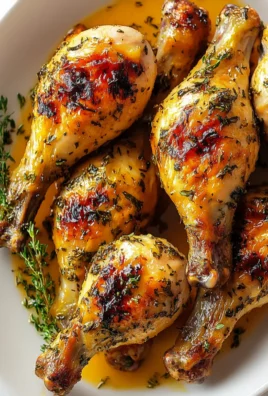 Vanilla Butter Roasted Chicken Drumsticks
