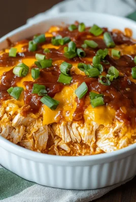 Keto BBQ Chicken Casserole