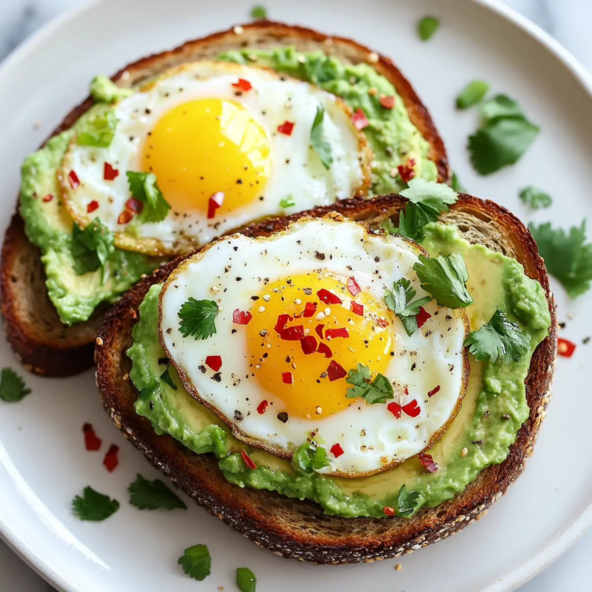 Avocado Egg Toast