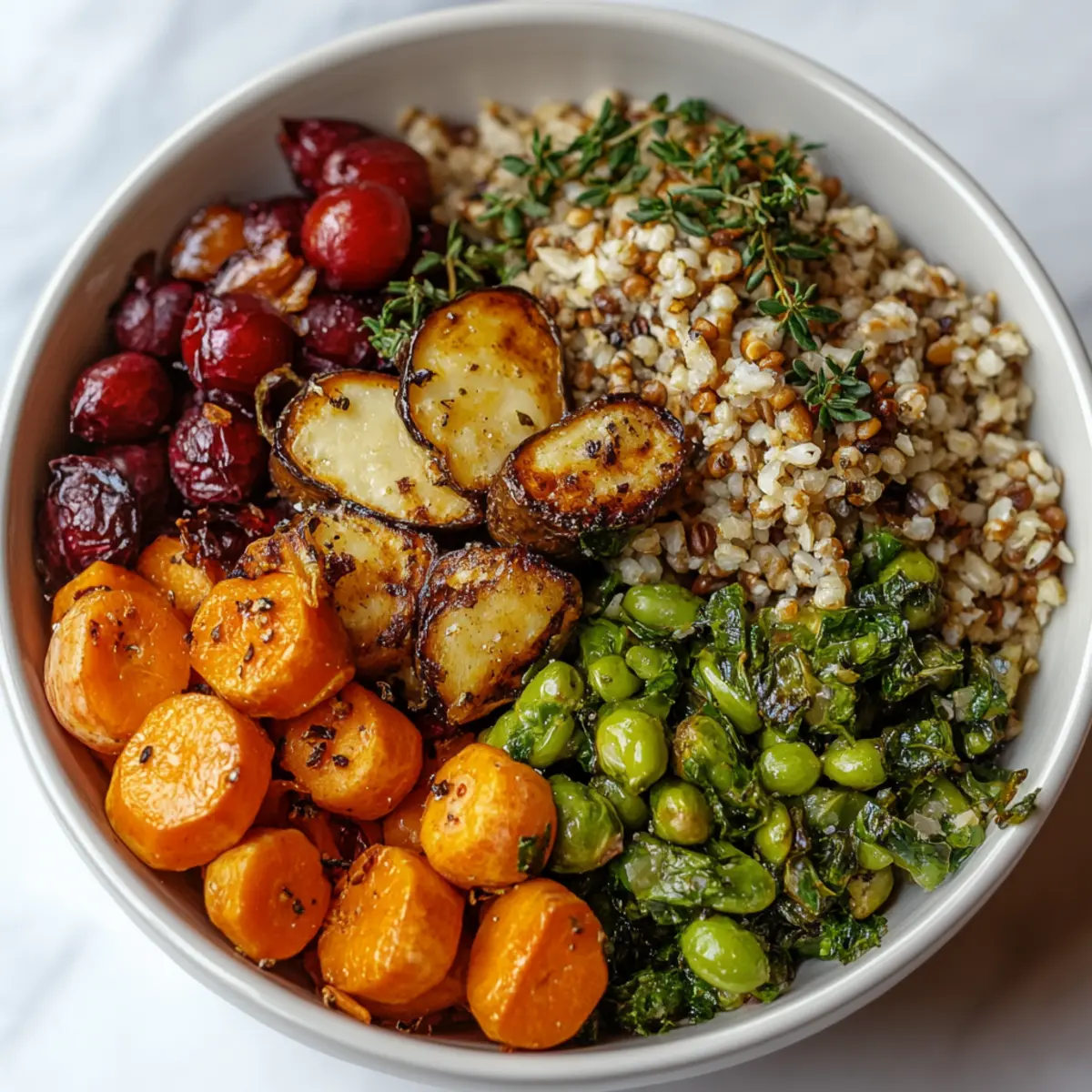 Winter Harvest Dinner Bowl