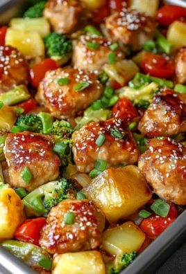 Hawaiian Chicken Sheet Pan