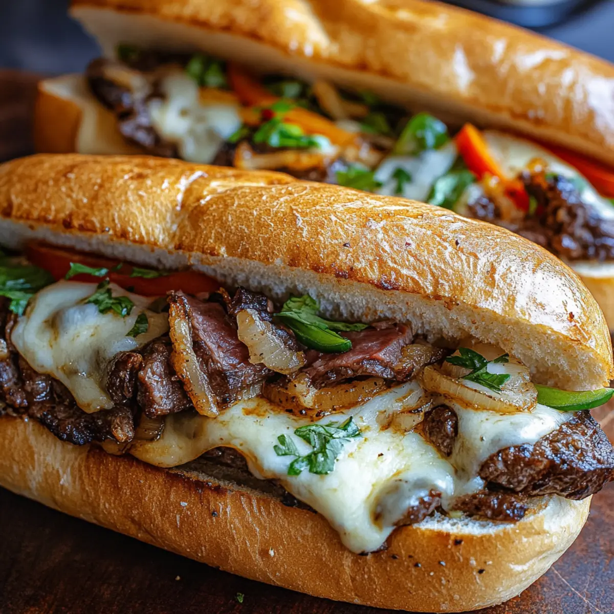 Steak Bomb Sandwich