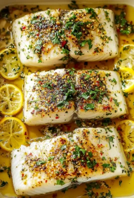 Chilean Sea Bass (Oven Baked)