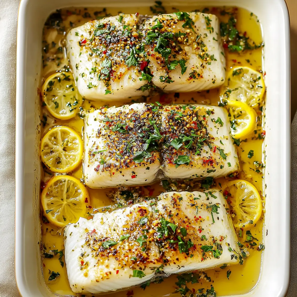 Chilean Sea Bass (Oven Baked)