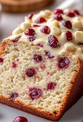 White Chocolate Cranberry Bread
