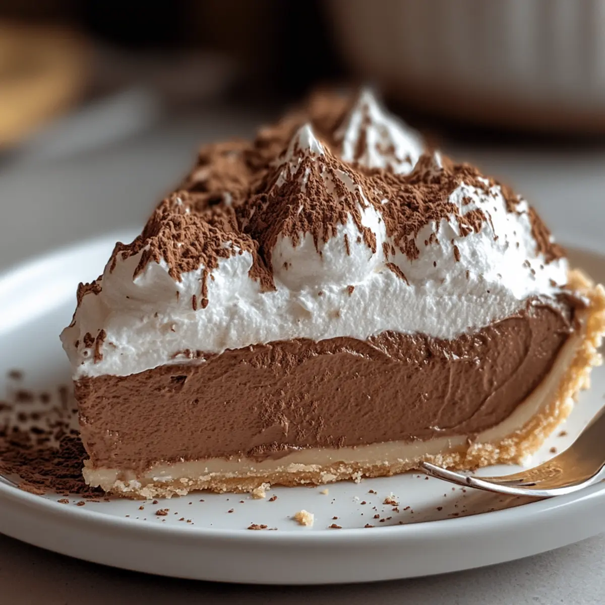 Keto French Silk Pie