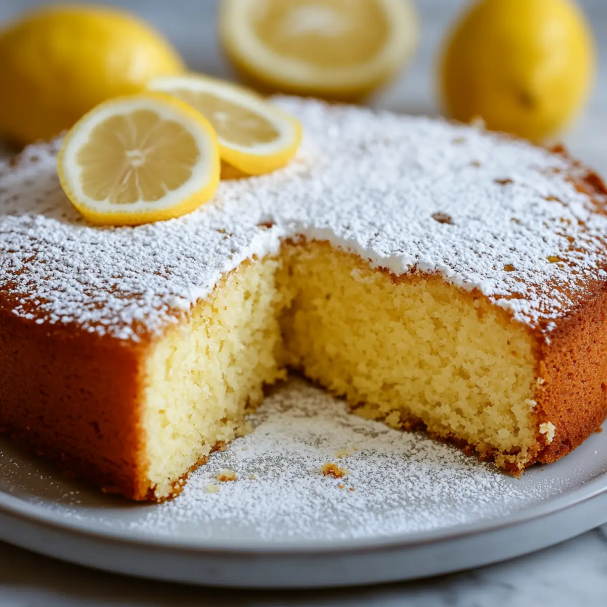 The Best Lemon Custard Cake Recipe