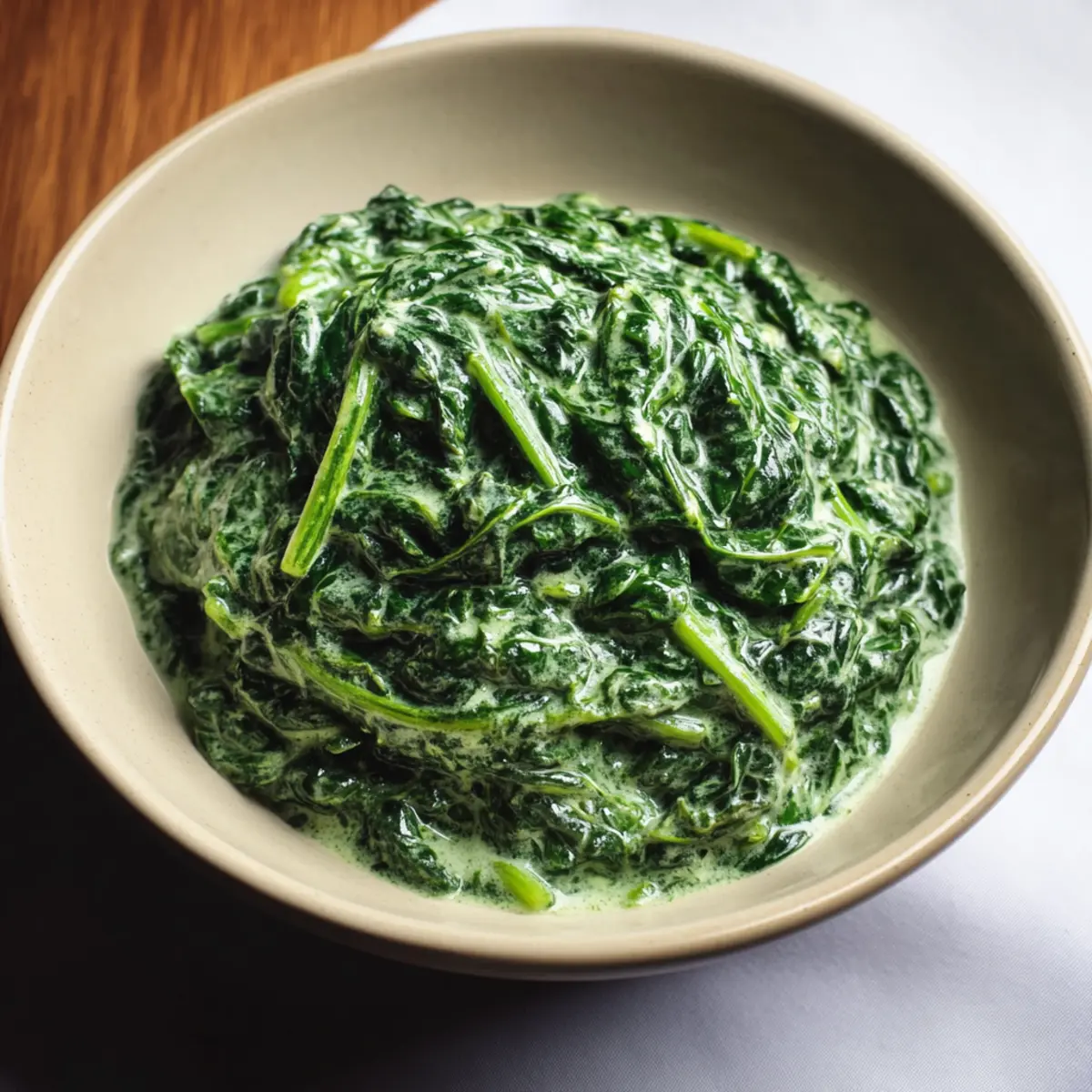 Creamed Spinach