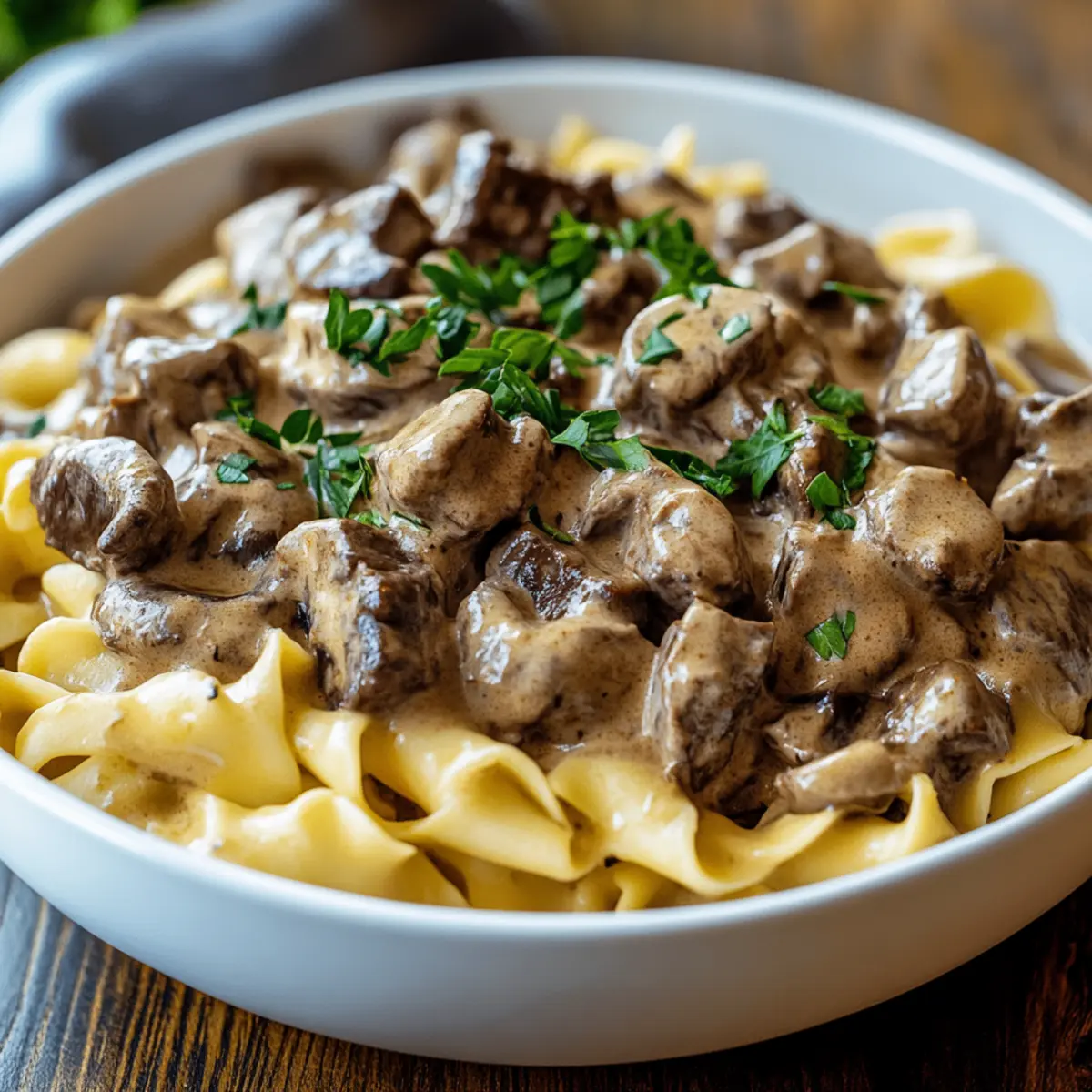 Beef Stroganoff