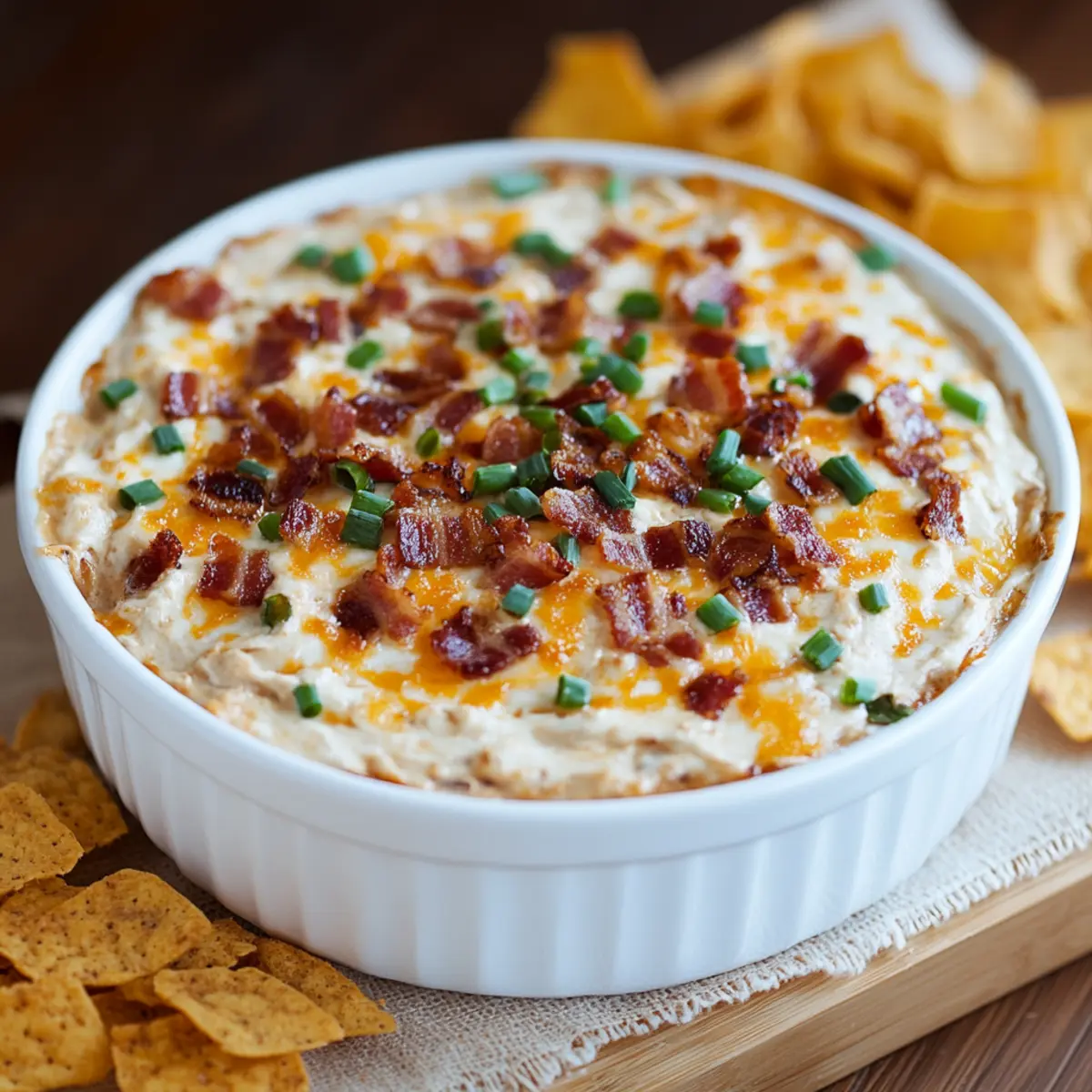 Smoky Gouda Bacon Dip