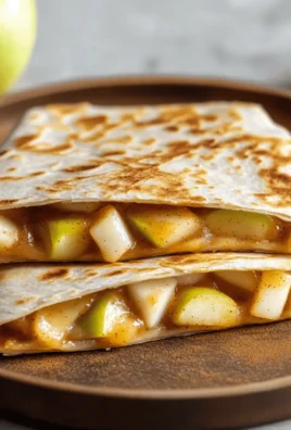 Apple Cinnamon Breakfast Quesadillas