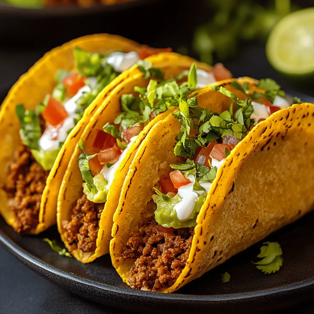 Cheesy Oven-Baked Tacos