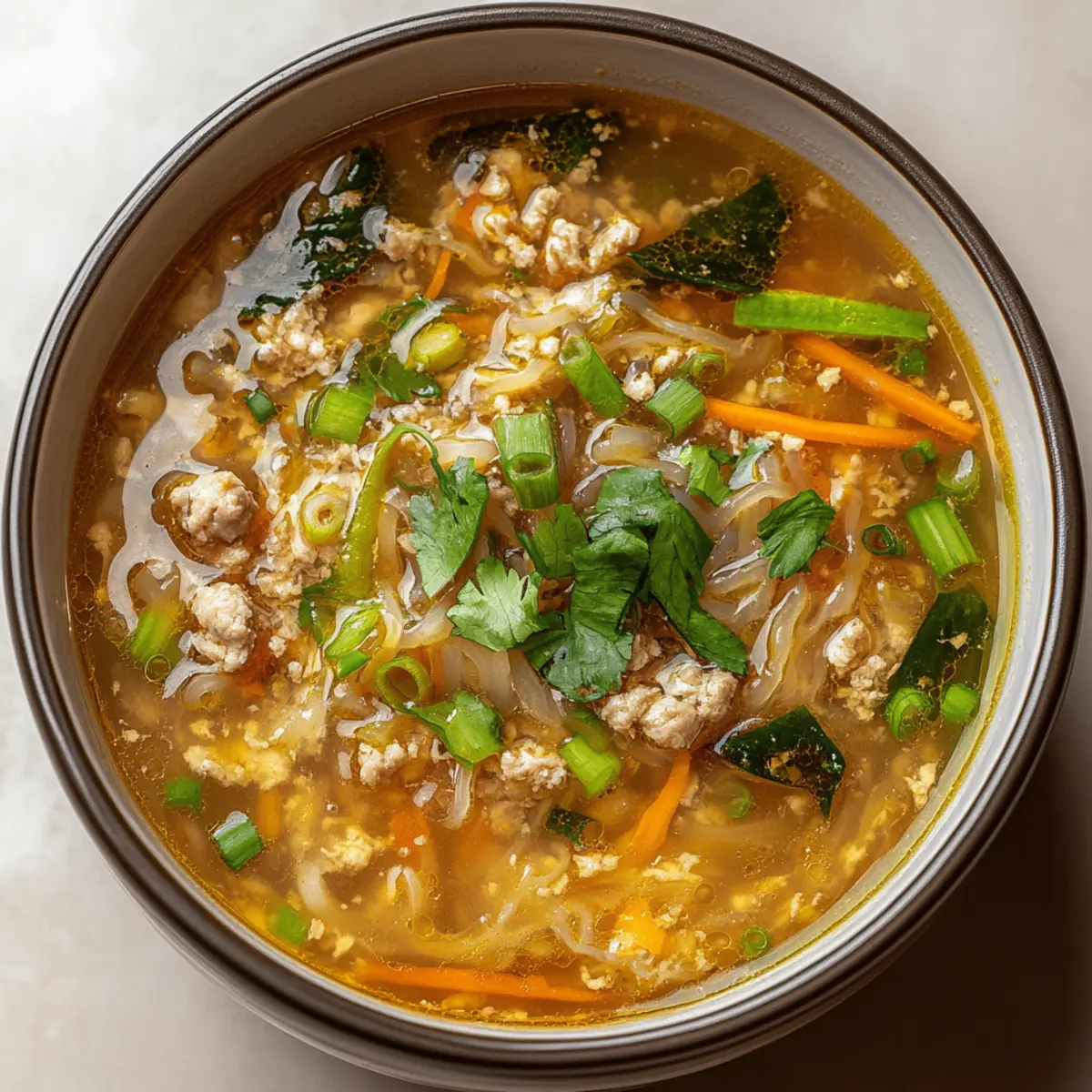 One-Pot Egg Roll Soup