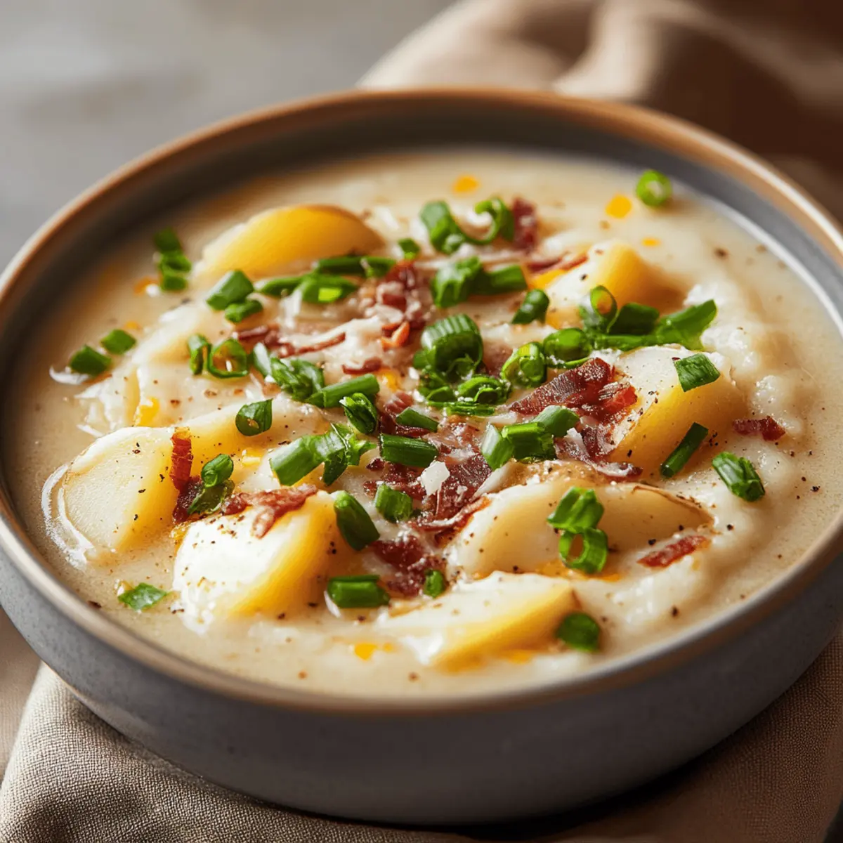 Tasty High Protein Potato Soup Recipe