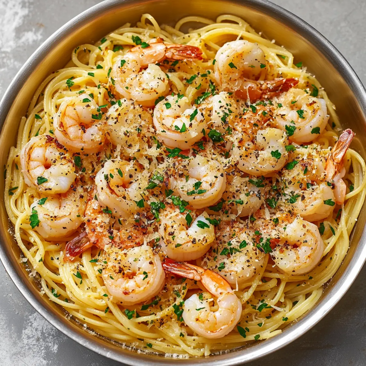 Shrimp Scampi Pasta