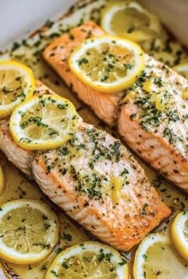 Baked Lemon Garlic Salmon