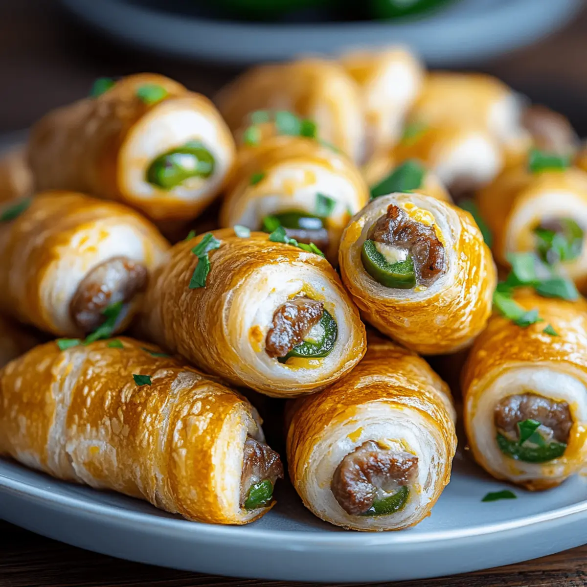 Jalapeno Popper Pigs in a Blanket