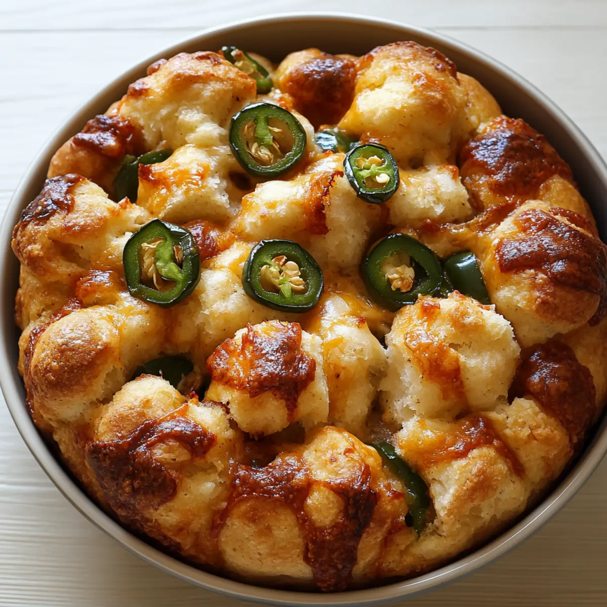 Jalapeño Popper Monkey Bread
