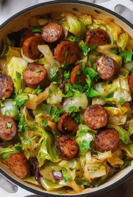 Sausage and Cabbage Stir Fry