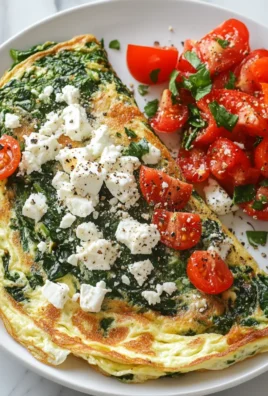 Spinach & Feta Omelette
