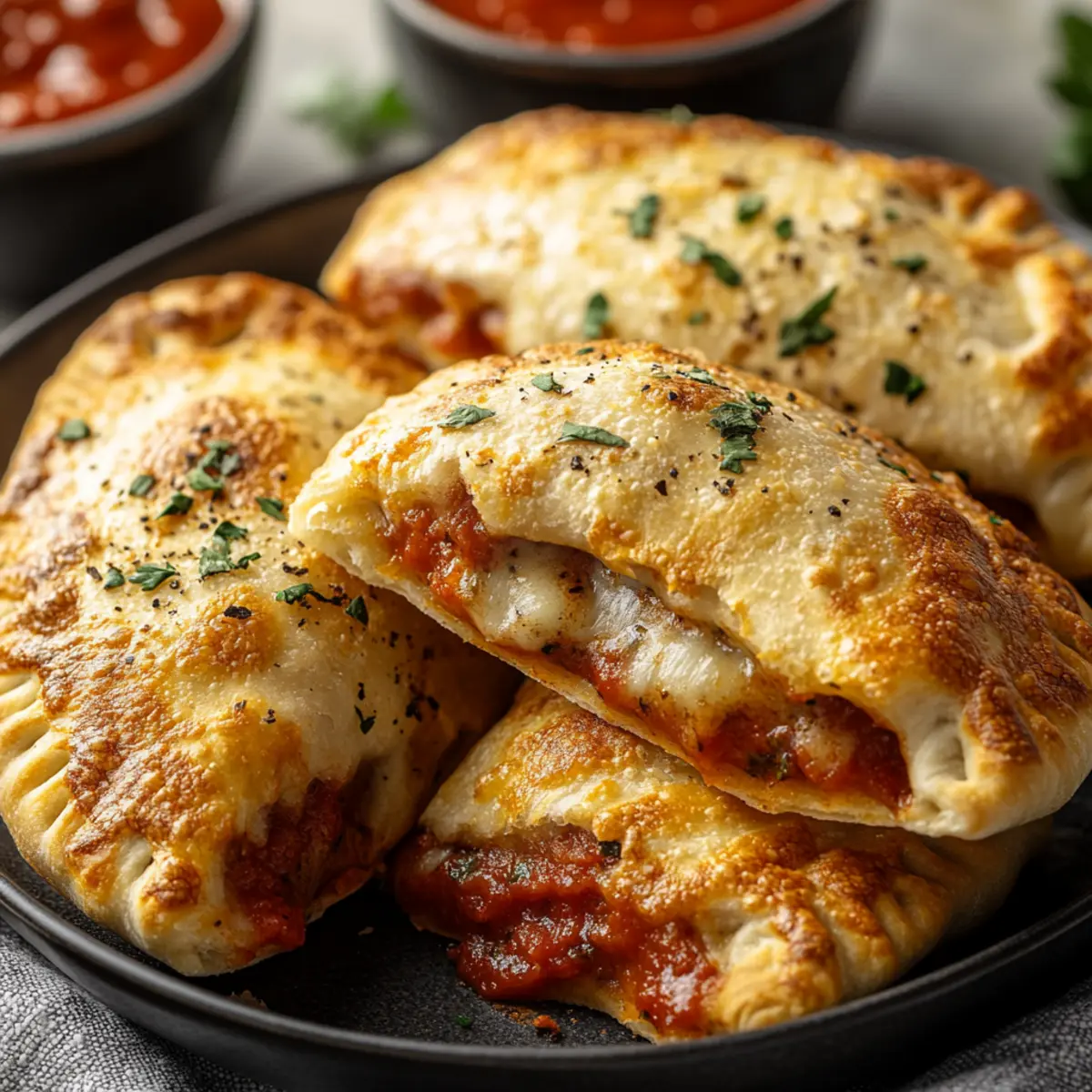 Air Fryer Calzones