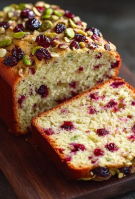 Homemade Cranberry Pistachio Bread