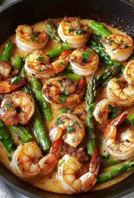 Blackened Shrimp and Asparagus Skillet