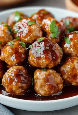 Honey Garlic Turkey Meatballs