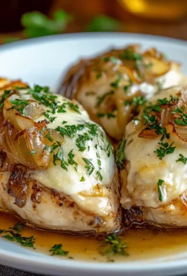 French Onion Stuffed Chicken