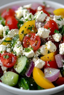 Greek Cottage Cheese Salad