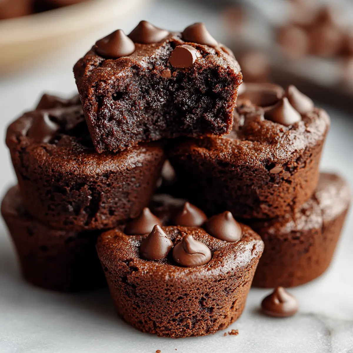 Protein Brownie Bites
