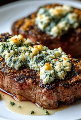 Blue Cheese Crusted Steak