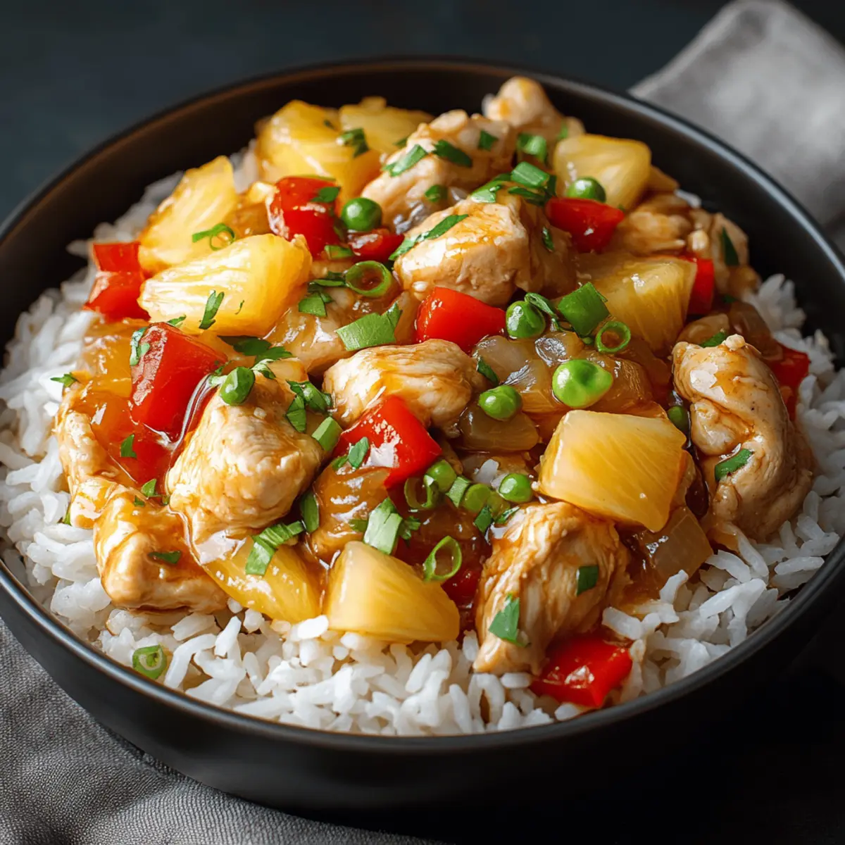 Pineapple Chicken and Rice