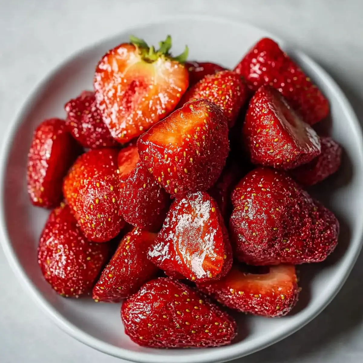 Homemade Air Fryer Strawberries