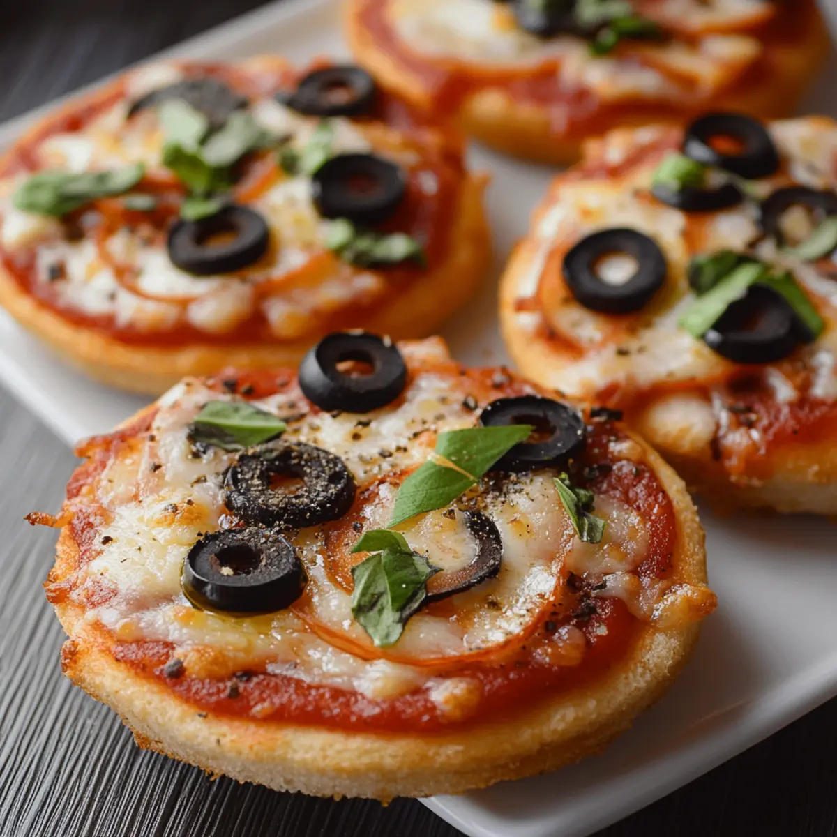 English Muffin Pizzas