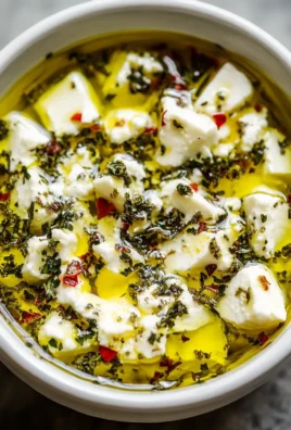 Mediterranean Feta Dipping Oil