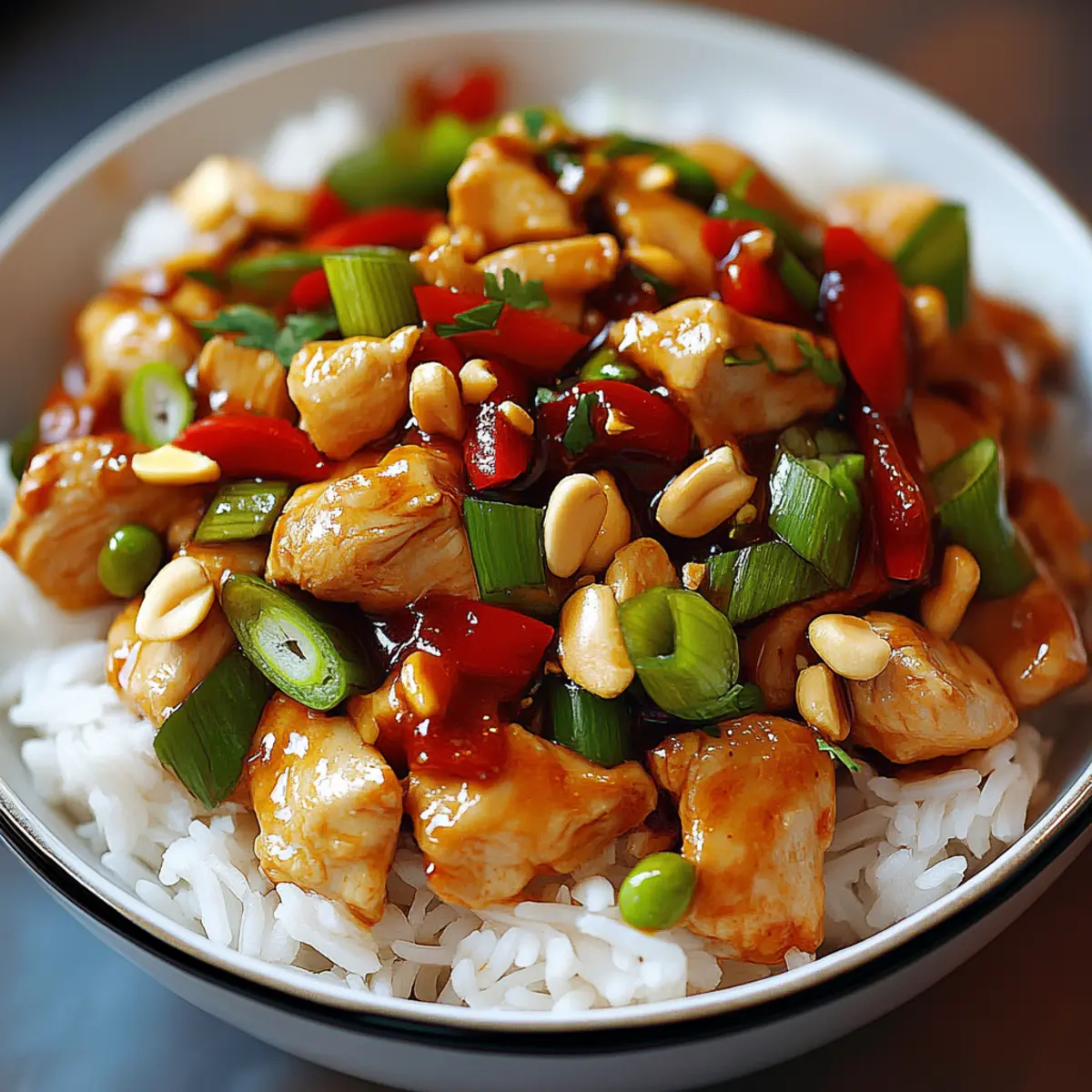 Crockpot Kung Pao Chicken