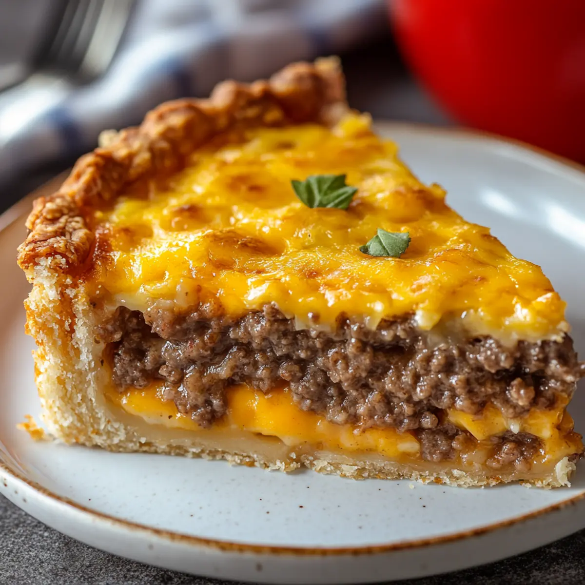 Cheeseburger Pie