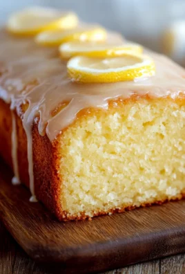Lemon Glazed Loaf Cake