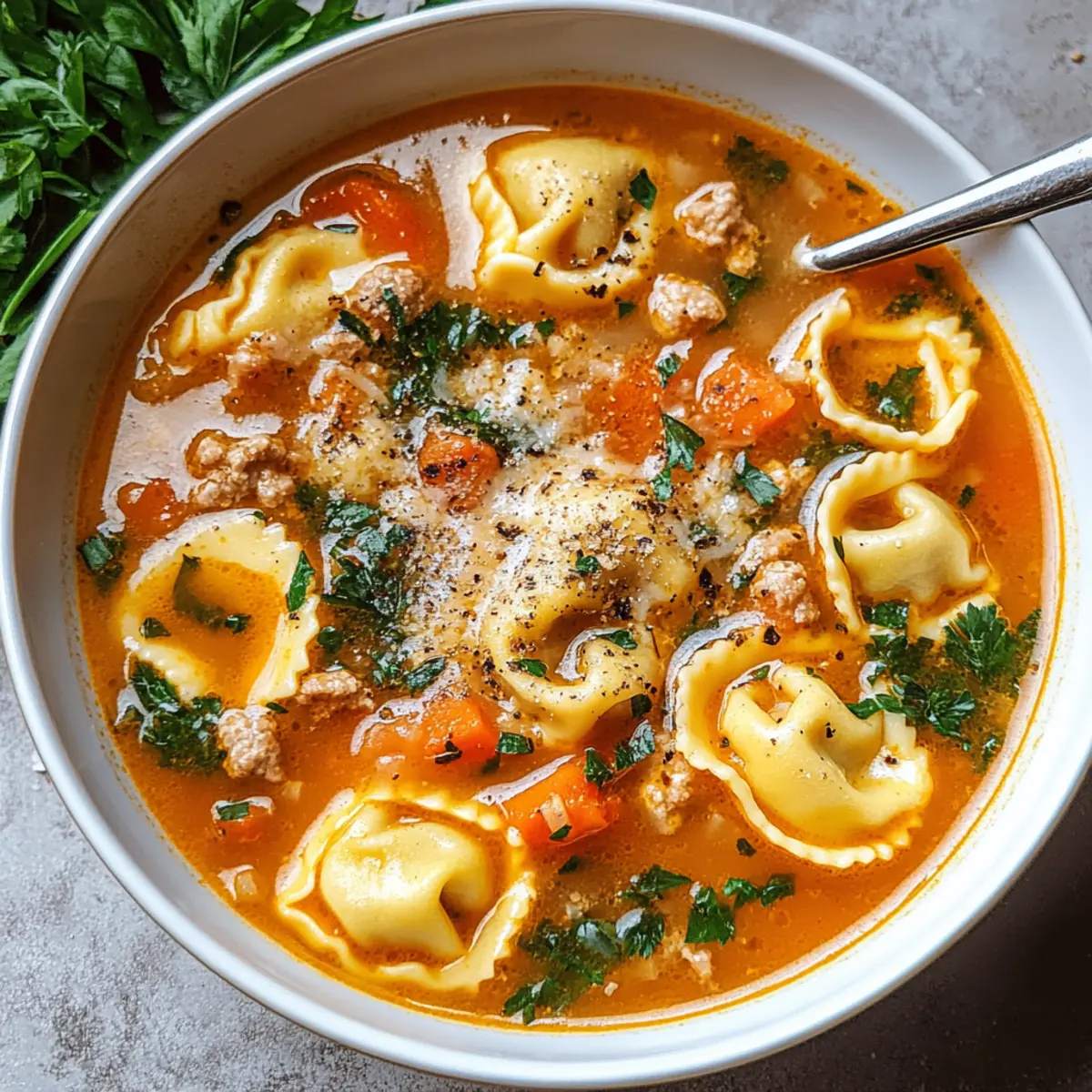 Tortellini Soup